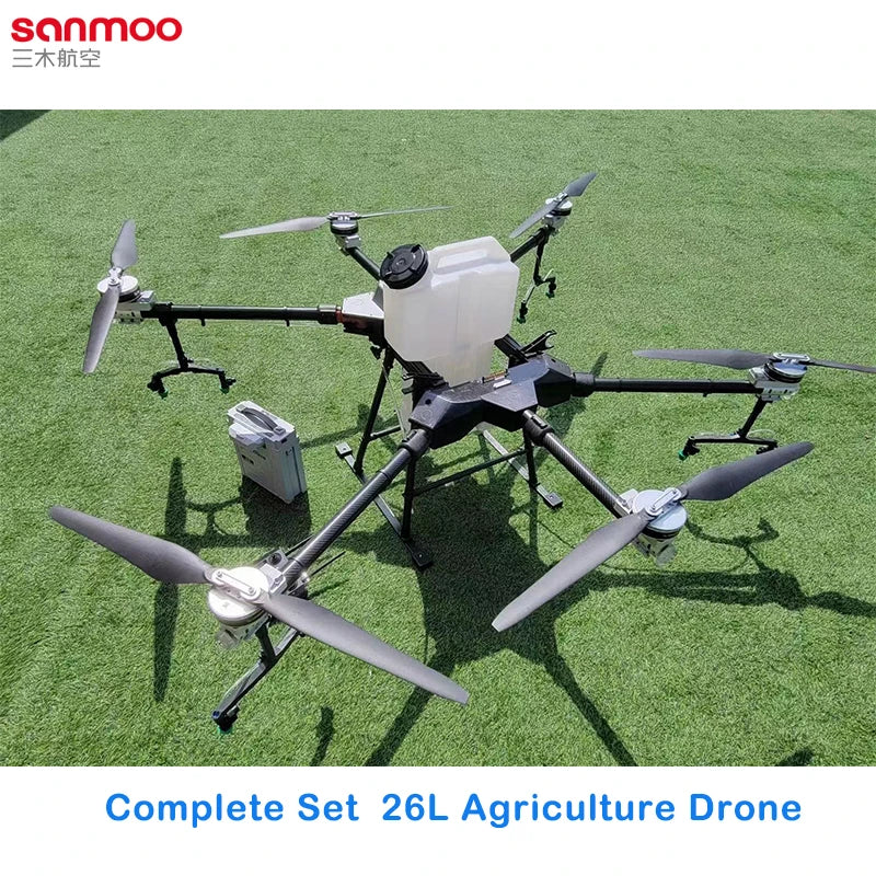 SANMOO T26 26L Plug-in Plant Protection Machine Sprayer Agriculture Drone Complete Set Drone