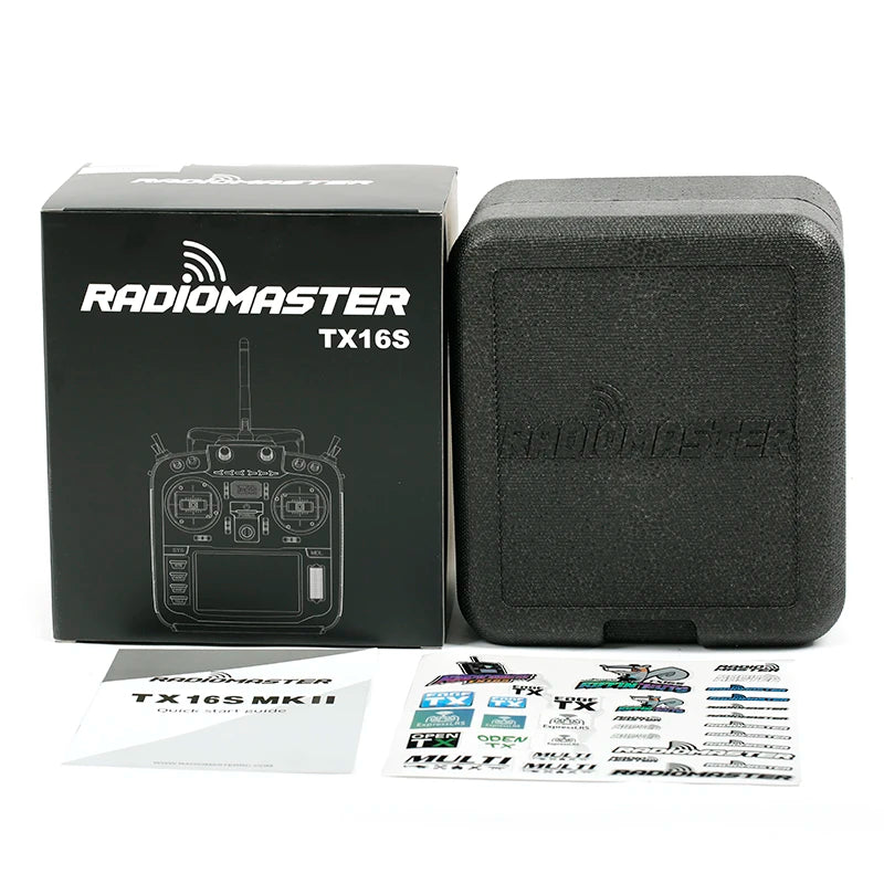 Радиоконтроль RadioMaster TX16S MKII HALL V4.0 имеет ту же схему, что и AG01 ELRS, и подходит для беспилотных передатчиков FPV с Edge / OpenTX