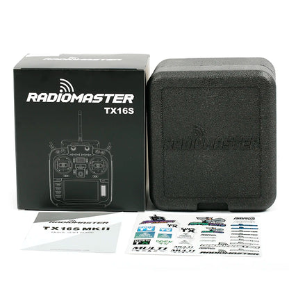 RadioMaster TX16S MKII ラジオ コントローラー ホール V4.0 AG01 ELRS バージョンと同じ回路、Edge/OpenTX 付き FPV ドローン トランスミッター用