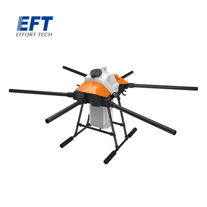 ช่วงล่างใหม่ EFT G630 Hex Drone พร้อม Hobbywing X9 Plus Motor JIYI K + + ควบคุมการบินสำหรับการฉีดพ่นและกางออก