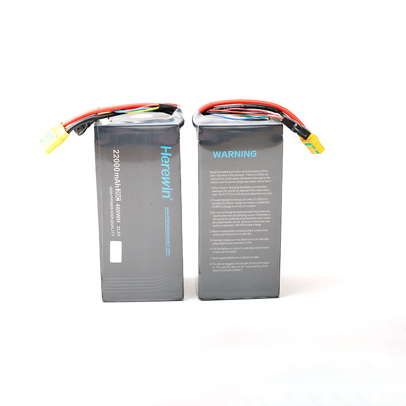 Herewin 16000MAH 22000MAH Battery 22.2v 6S 20C Battery Agricultural Plant Protection UAV Battery