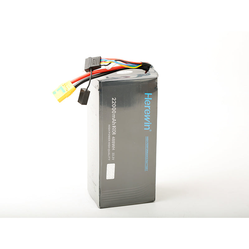 Herewin 16000MAH 22000MAH Battery 22.2v 6S 20C Battery Agricultural Plant Protection UAV Battery